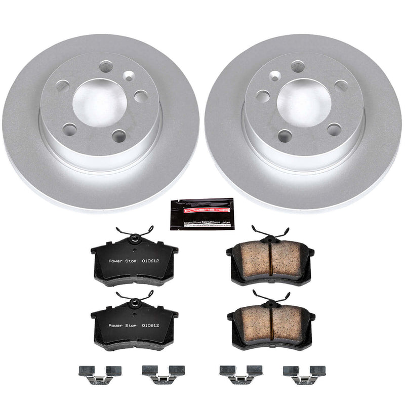 Power Stop CRK3093 - Z23 Evolution Sport Rear Brake Kit vehicle fitment brake part