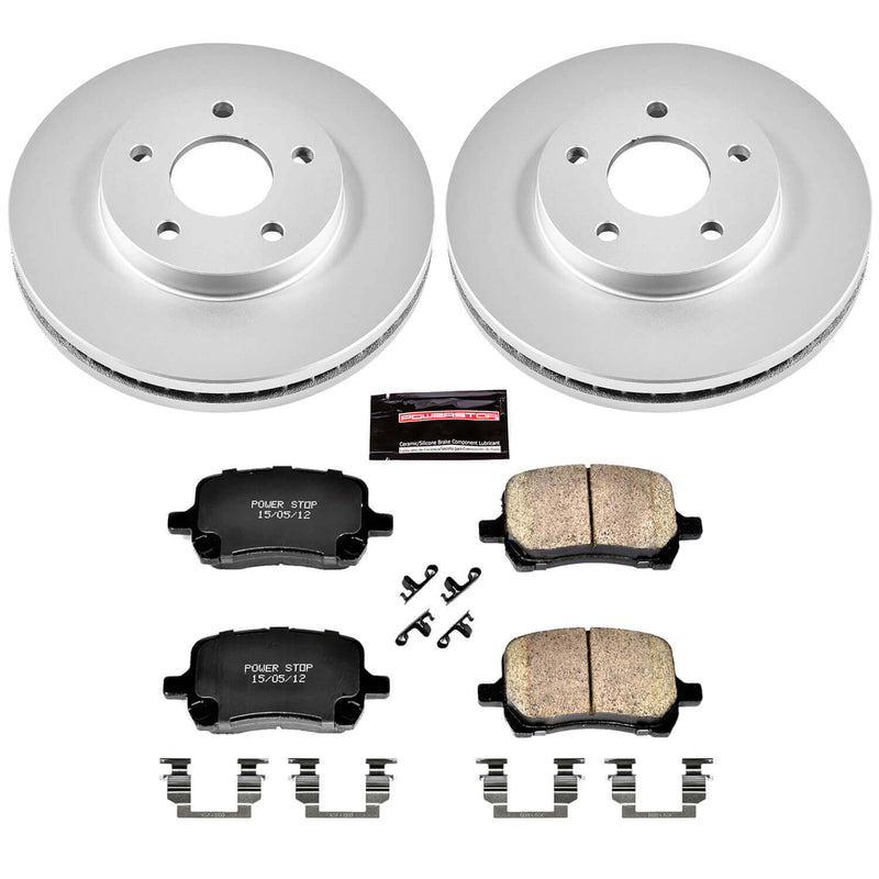 Power Stop CRK3116 - Z17 Evolution Front Brake Kit vehicle fitment brake part