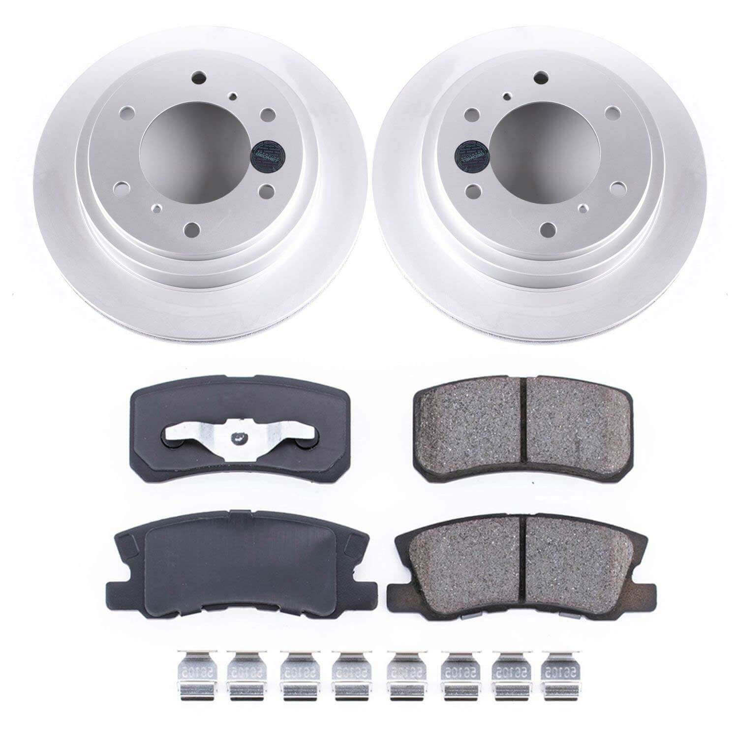 Power Stop CRK3119 Z17 Evolution Rear Pad And Rotor Kit for 2001-2006 Mitsubishi Montero product image