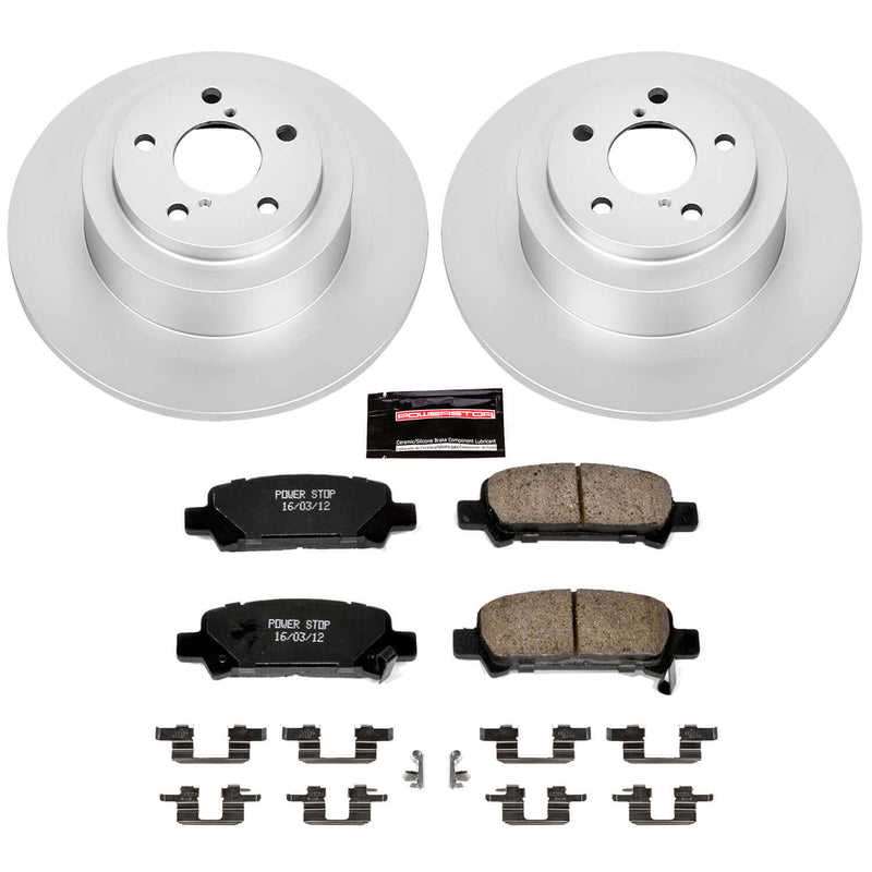 Power Stop CRK3124 - Z17 Evolution Rear Brake Kit vehicle fitment brake part