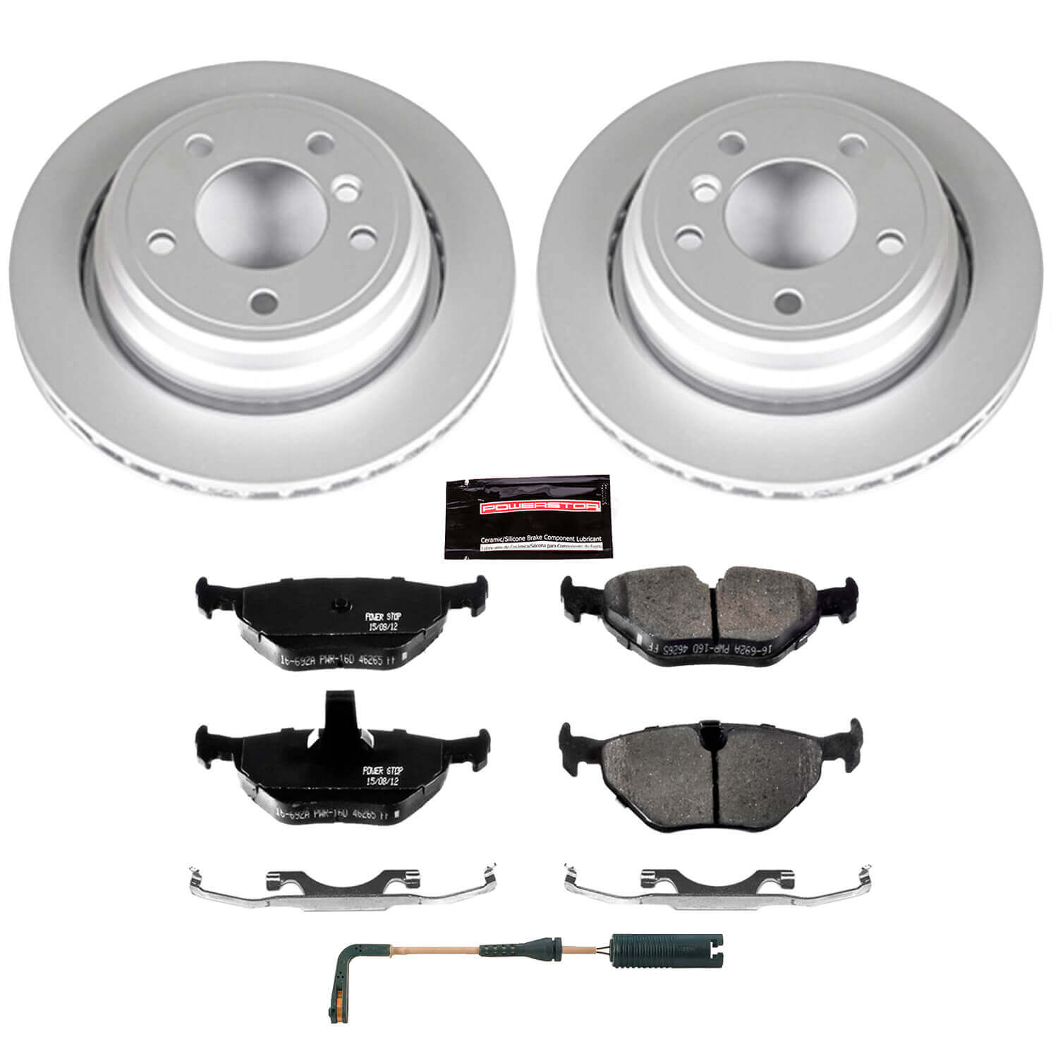 Power Stop CRK3125 - Z23 Evolution Sport Rear Brake Kit vehicle fitment brake part