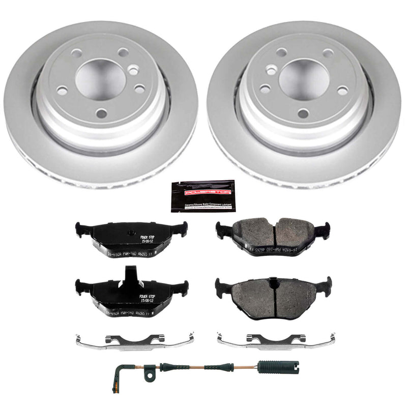 Power Stop CRK3126 - Z23 Evolution Sport Rear Brake Kit vehicle fitment brake part