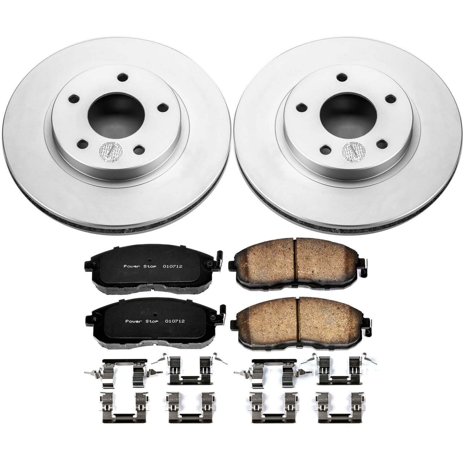 Power Stop CRK3137 Z17 Evolution Front Brake Kit for 1999-2001 Nissan Maxima product image