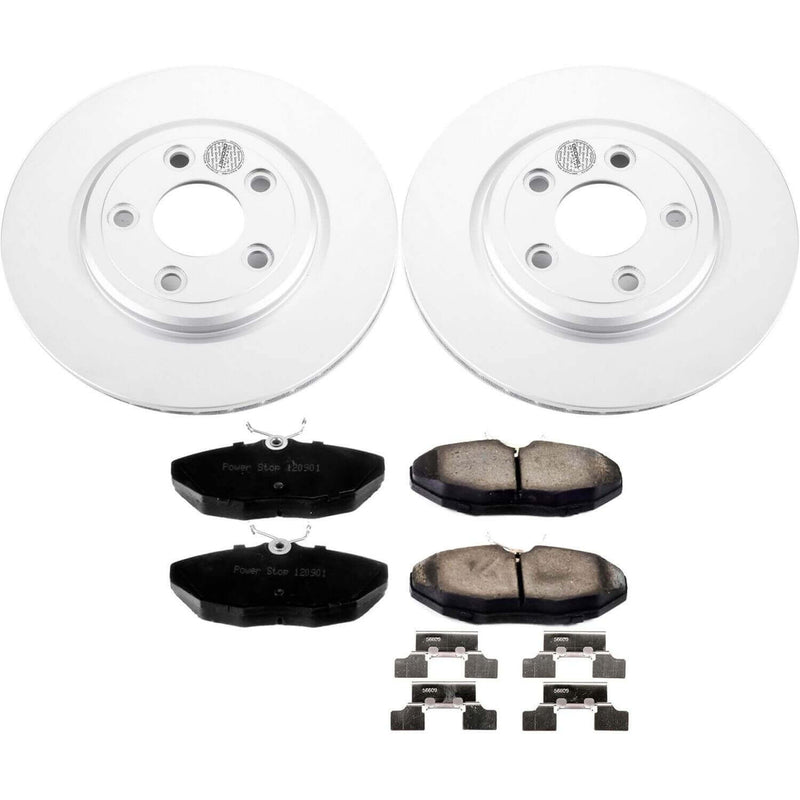 Power Stop CRK3141 Z17 Evolution Rear Brake Kit for 2003-2004 Jaguar S-Type Base product image