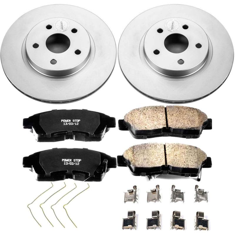 Power Stop CRK3163 Z17 Evolution Front Brake Kit for 1996-2003 Toyota RAV4 product image