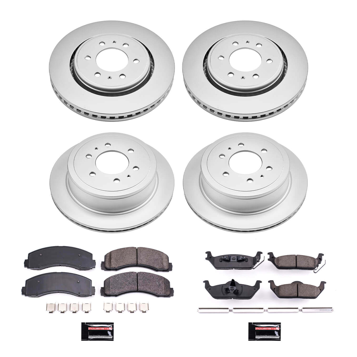 Power Stop CRK3166 - Z17 Evolution Front And Rear Brake Kit vehicle fitment brake part