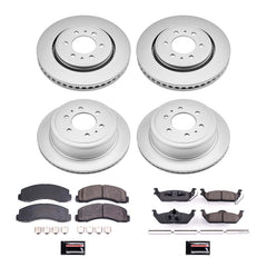 Power Stop CRK3166 - Z17 Evolution Front And Rear Brake Kit vehicle fitment brake part