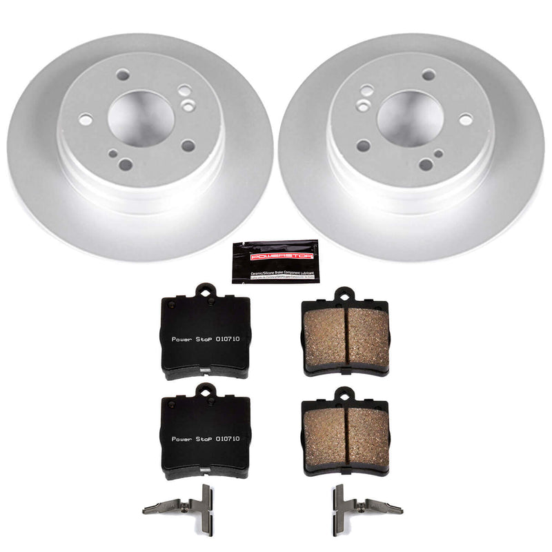 Power Stop CRK368 - Z23 Evolution Sport Rear Brake Kit vehicle fitment brake part