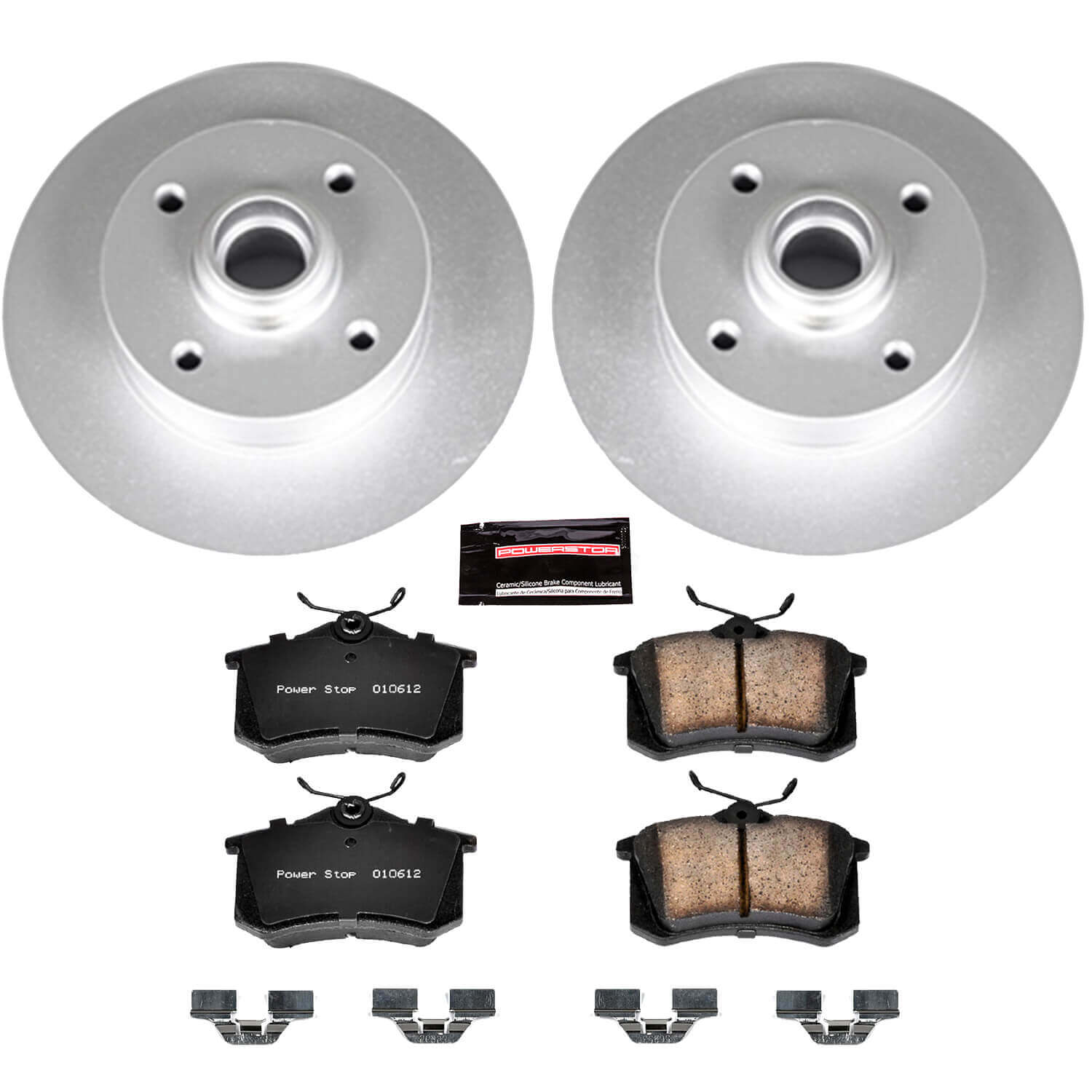 Power Stop CRK369 - Z23 Evolution Sport Rear Brake Kit vehicle fitment brake part