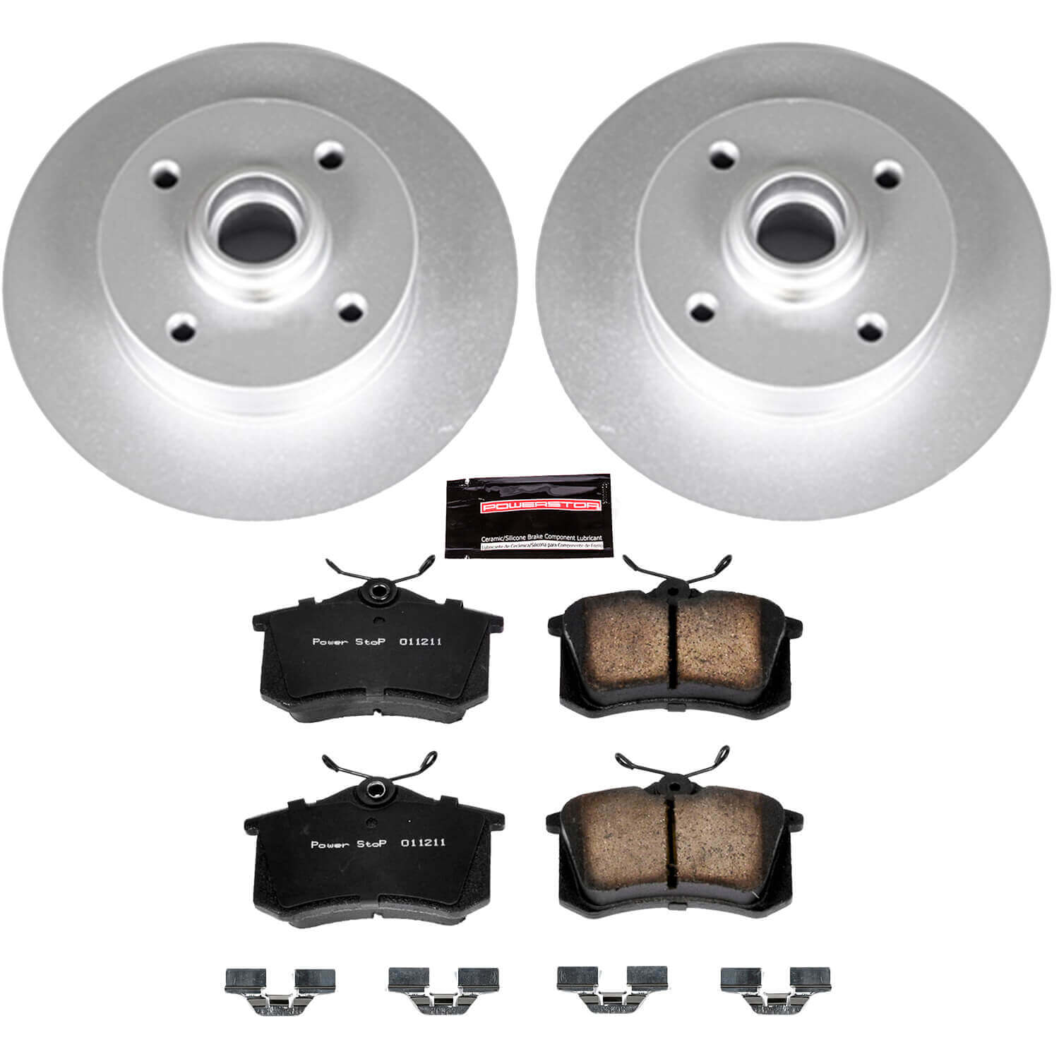 Power Stop CRK370 - Z23 Evolution Sport Rear Brake Kit vehicle fitment brake part