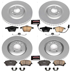 Power Stop CRK4010 - Z23 Evolution Sport Front And Rear Brake Kit vehicle fitment brake part