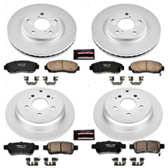 Power Stop CRK4044 - Z17 Evolution Front And Rear Brake Kit vehicle fitment brake part