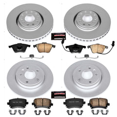 Power Stop CRK4065 - Z23 Evolution Sport Front And Rear Brake Kit vehicle fitment brake part