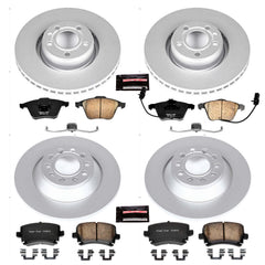 Power Stop CRK4066 - Z23 Evolution Sport Front And Rear Brake Kit vehicle fitment brake part