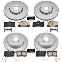 Power Stop CRK4070 - Z17 Evolution Front And Rear Brake Kit vehicle fitment brake part