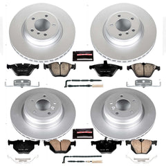Power Stop CRK4094 - Z23 Evolution Sport Front And Rear Brake Kit vehicle fitment brake part