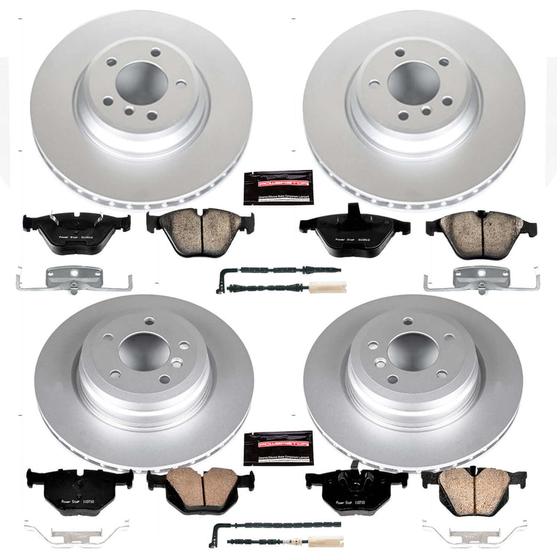 Power Stop CRK4094 - Z23 Evolution Sport Front And Rear Brake Kit vehicle fitment brake part