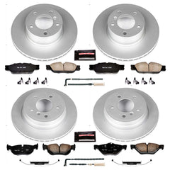 Power Stop CRK4102 - Z23 Evolution Sport Front And Rear Brake Kit vehicle fitment brake part