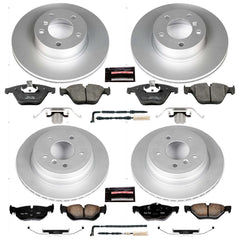 Power Stop CRK4104 - Z23 Evolution Sport Front And Rear Brake Kit vehicle fitment brake part
