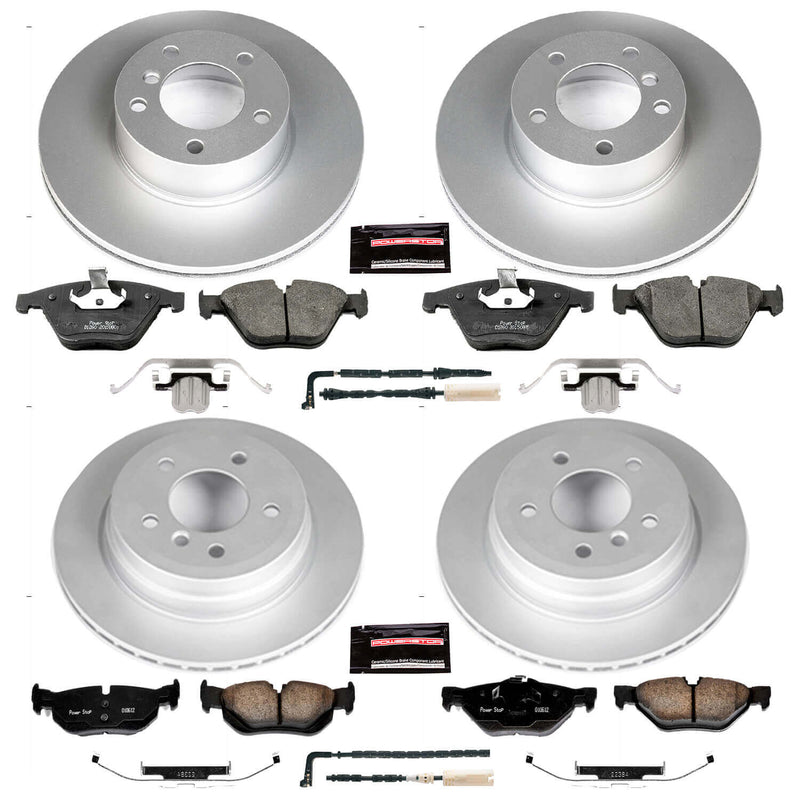 Power Stop CRK4104 - Z23 Evolution Sport Front And Rear Brake Kit vehicle fitment brake part