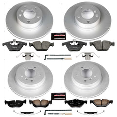 Power Stop CRK4105 - Z23 Evolution Sport Front And Rear Brake Kit vehicle fitment brake part