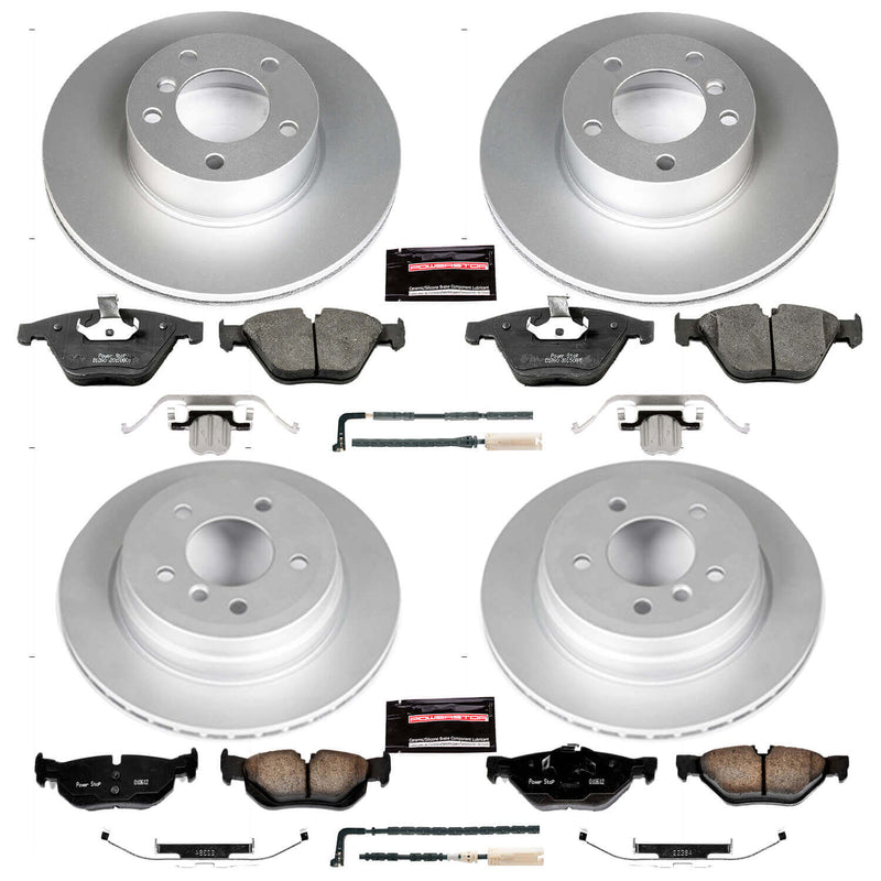 Power Stop CRK4105 - Z23 Evolution Sport Front And Rear Brake Kit vehicle fitment brake part