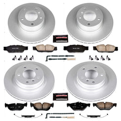 Power Stop CRK4106 - Z23 Evolution Sport Front And Rear Brake Kit vehicle fitment brake part