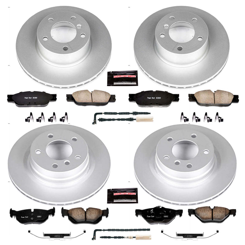 Power Stop CRK4106 - Z23 Evolution Sport Front And Rear Brake Kit vehicle fitment brake part