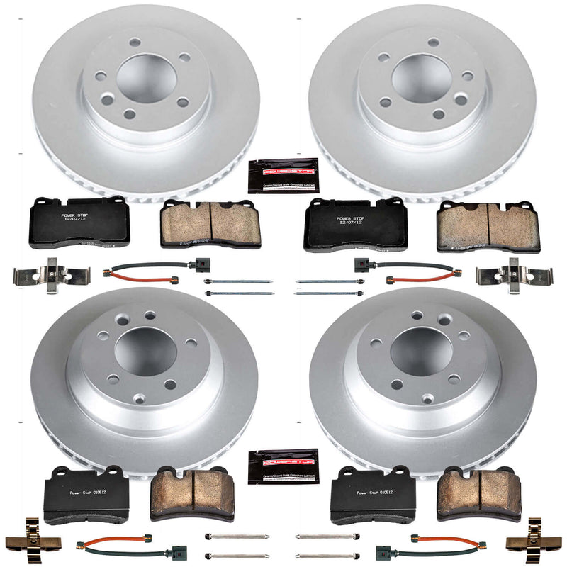 Power Stop CRK4108 - Z23 Evolution Sport Front And Rear Brake Kit vehicle fitment brake part