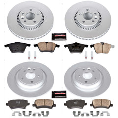 Power Stop CRK4121 - Z23 Evolution Sport Front And Rear Brake Kit vehicle fitment brake part