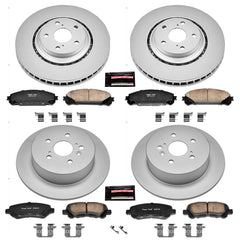 Power Stop CRK4129 - Z17 Evolution Front And Rear Brake Kit vehicle fitment brake part