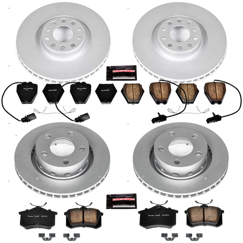 Power Stop CRK4204 - Z23 Evolution Sport Front And Rear Brake Kit vehicle fitment brake part