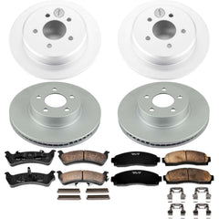 Power Stop CRK4357 Z17 Evolution Front And Rear Brake Kit for 2001-2002 Ford Explorer Sport 4 Wheel Drive product image