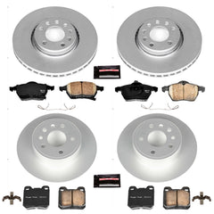 Power Stop CRK4388 - Z23 Evolution Sport Front And Rear Brake Kit vehicle fitment brake part