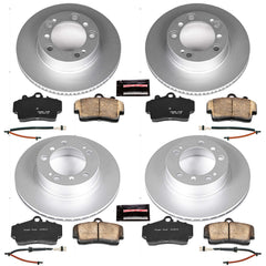 Power Stop CRK4406 - Z23 Evolution Sport Front And Rear Brake Kit vehicle fitment brake part