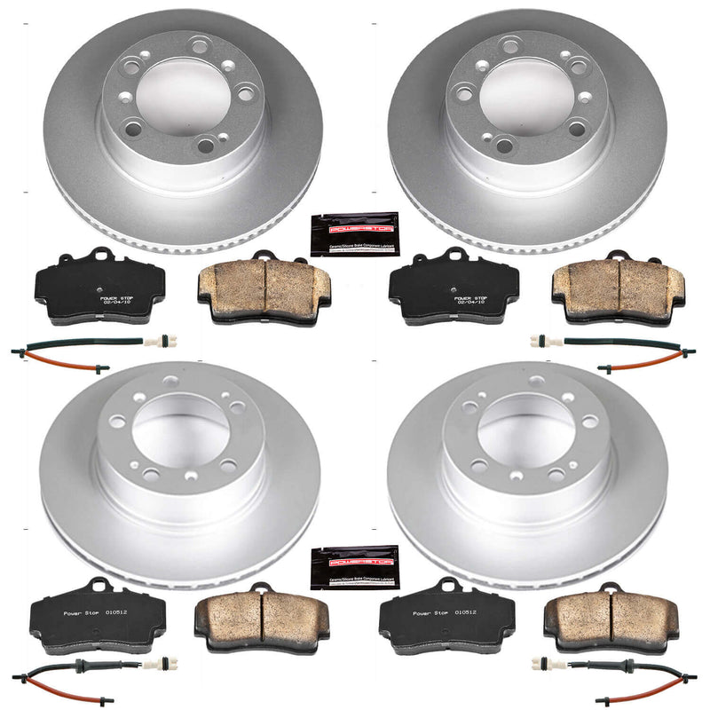 Power Stop CRK4406 - Z23 Evolution Sport Front And Rear Brake Kit vehicle fitment brake part