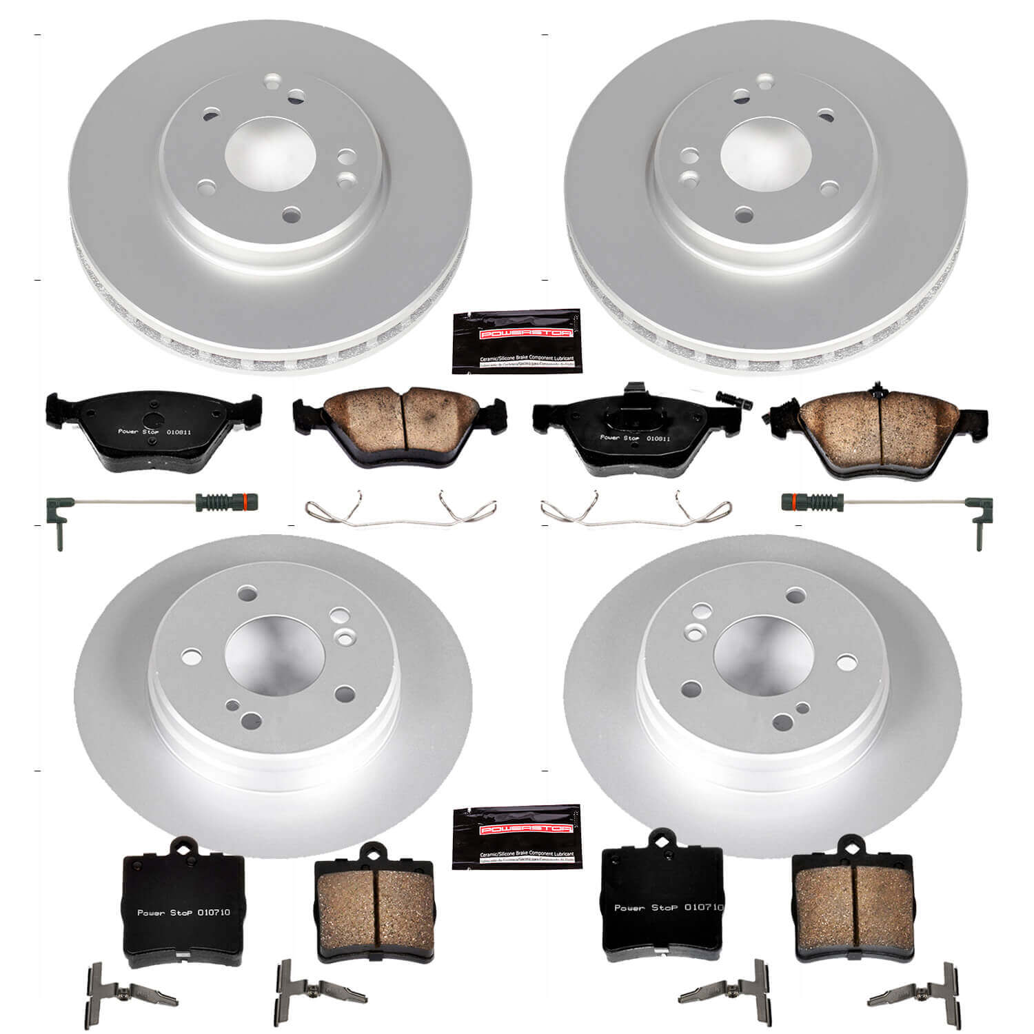 Power Stop CRK4420 - Z23 Evolution Sport Front And Rear Brake Kit vehicle fitment brake part