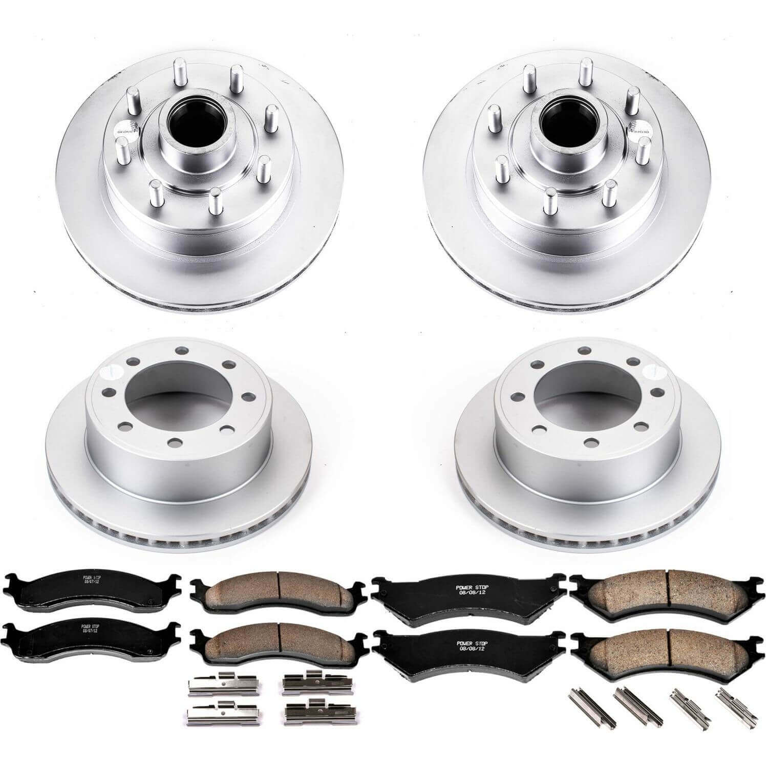 Power Stop CRK4434 - Z17 Evolution Front And Rear Brake Kit vehicle fitment brake part