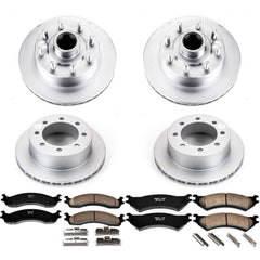 Power Stop CRK4434 - Z17 Evolution Front And Rear Brake Kit vehicle fitment brake part