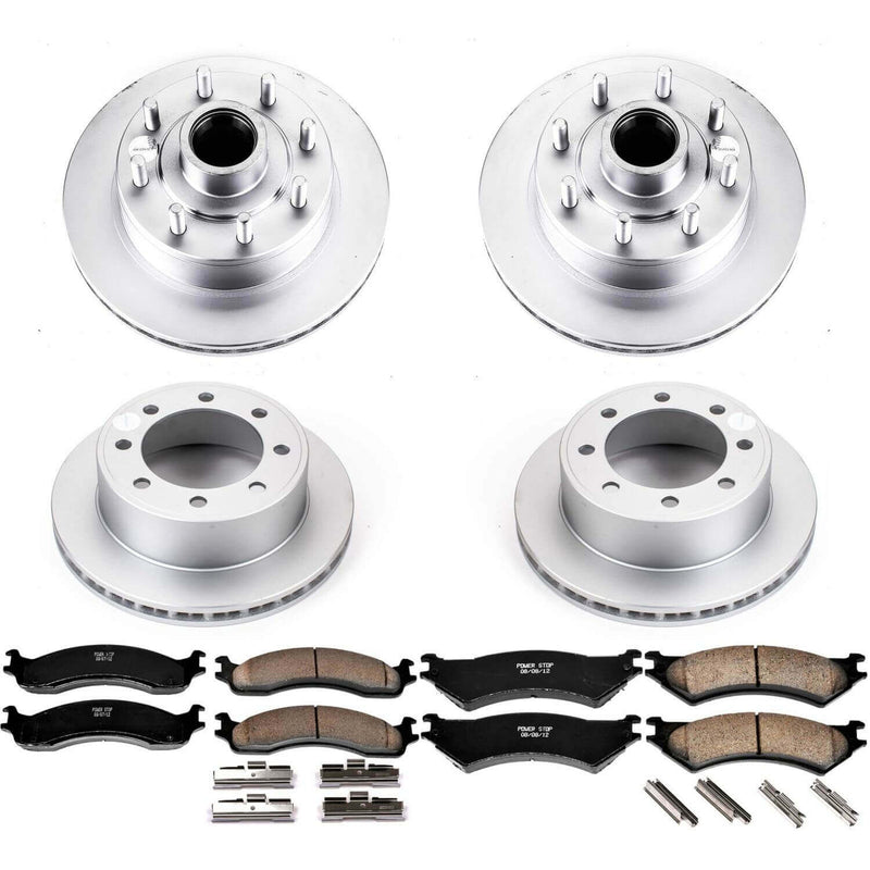Power Stop CRK4434 - Z17 Evolution Front And Rear Brake Kit vehicle fitment brake part
