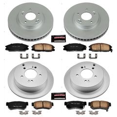 Power Stop CRK4446 - Z17 Evolution Front And Rear Brake Kit vehicle fitment brake part