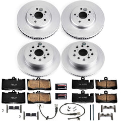 Power Stop CRK4462 Z17 Evolution Front And Rear Pad And Rotor Kit for 2001-2006 Lexus LS430 product image