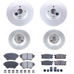 Power Stop CRK4468 Z17 Evolution Front And Rear Pad And Rotor Kit for 2001-2005 Mazda Miata / MX-5 product image