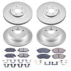 Power Stop CRK4476 - Z17 Evolution Front And Rear Brake Kit vehicle fitment brake part