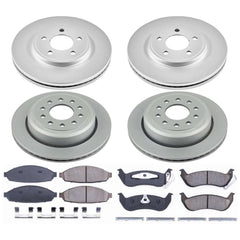 Power Stop CRK4486 - Z17 Evolution Front And Rear Brake Kit vehicle fitment brake part