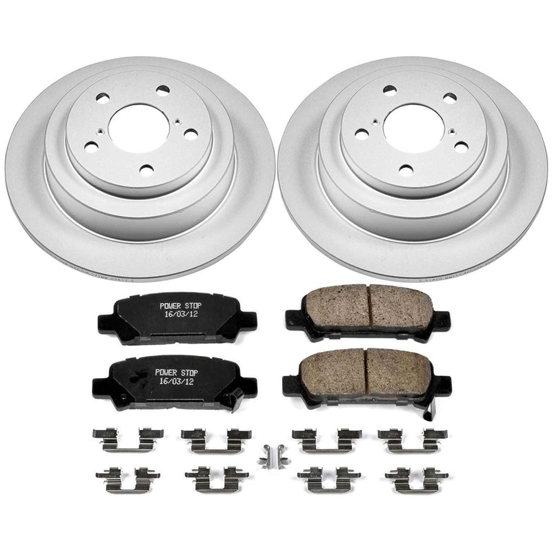 Power Stop CRK449 - Z17 Evolution Rear Brake Kit vehicle fitment brake part