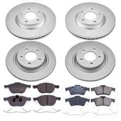 Power Stop CRK4494 - Z17 Evolution Front And Rear Brake Kit vehicle fitment brake part