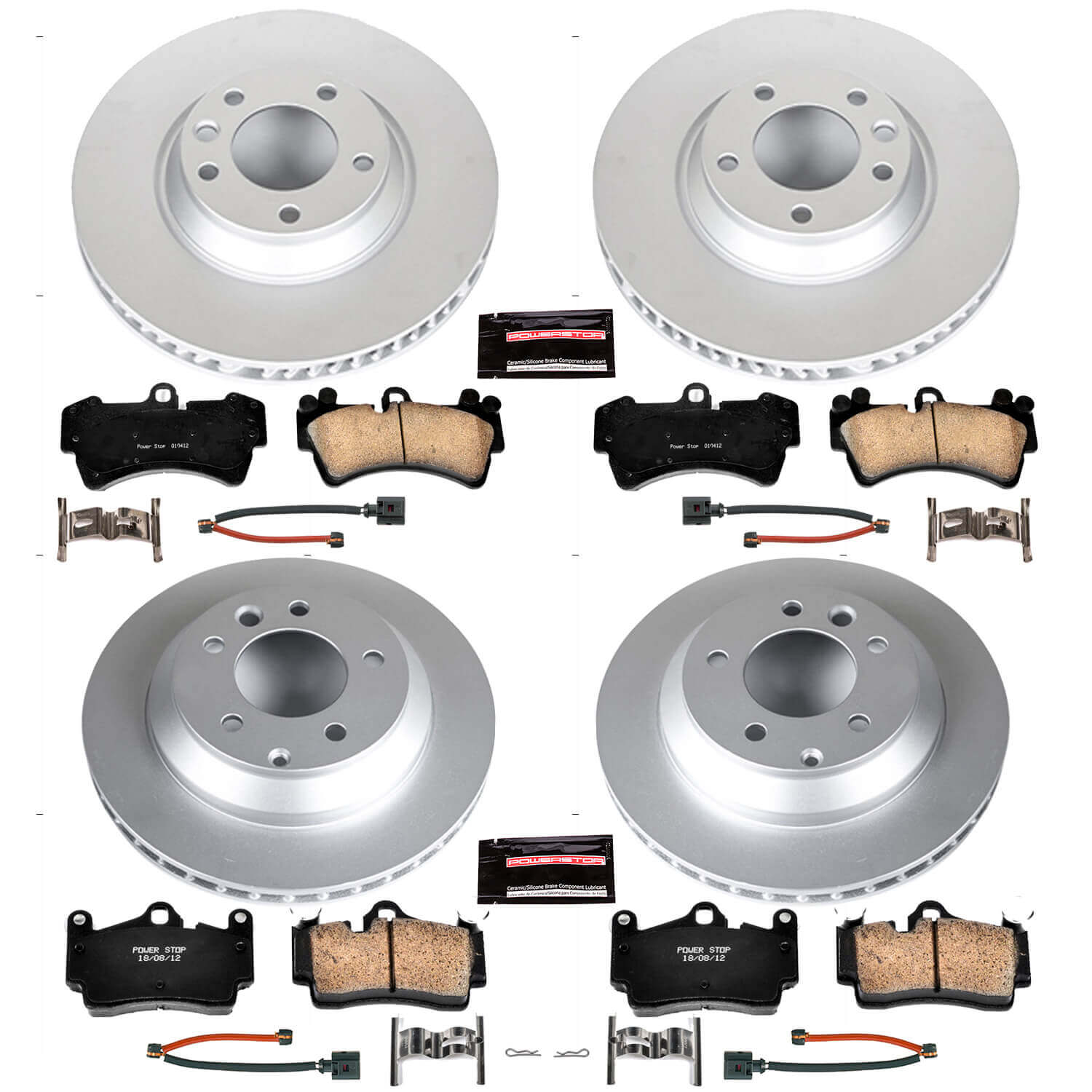 Power Stop CRK4500 - Z17 Evolution Front Or Rear Brake Kit vehicle fitment brake part