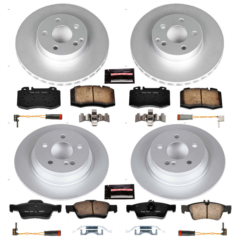 Power Stop CRK4513 - Z23 Evolution Sport Front And Rear Brake Kit vehicle fitment brake part