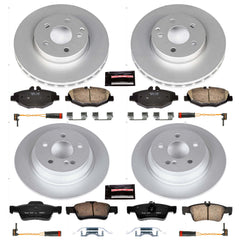 Power Stop CRK4515 - Z23 Evolution Sport Front And Rear Brake Kit vehicle fitment brake part